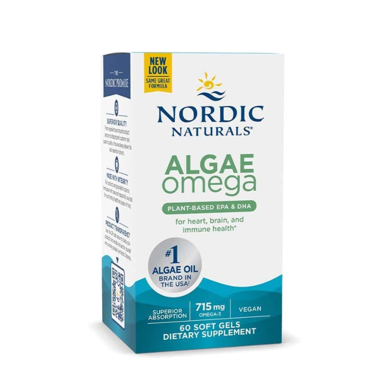 Algae Omega 715mg - 60 Cápsulas Nordic Naturals