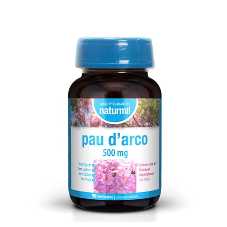 Pau d'Arco 500mg - 90 Comprimidos Naturmil