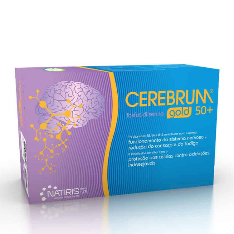 Cerebrum Gold 50+ 30 Ampolas Natiris