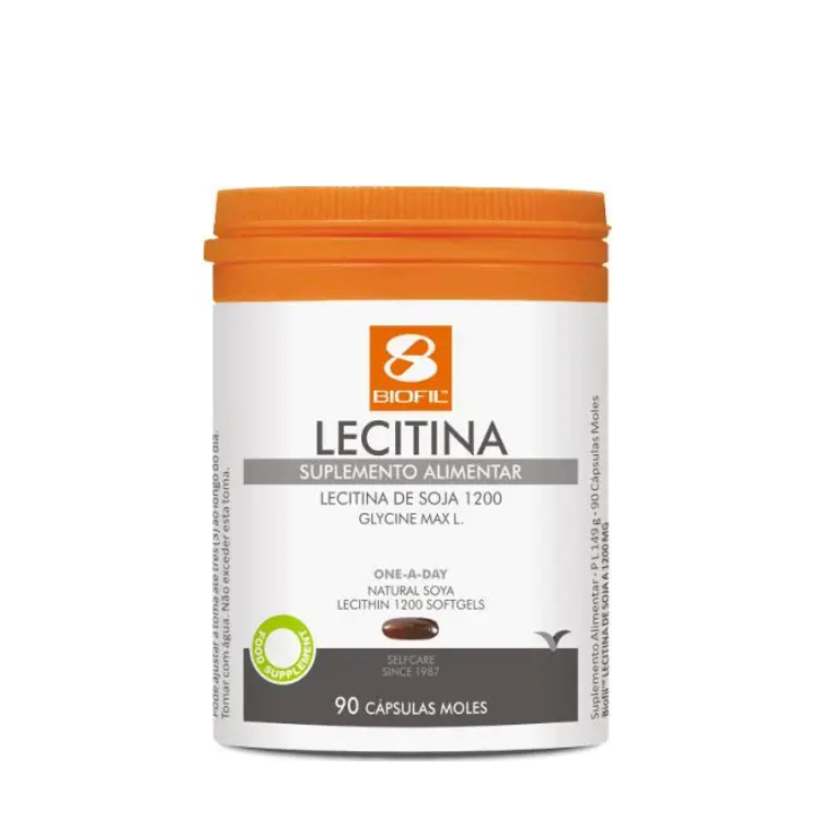 LECITINA 1200MG - 90VCAPS BIOFIL