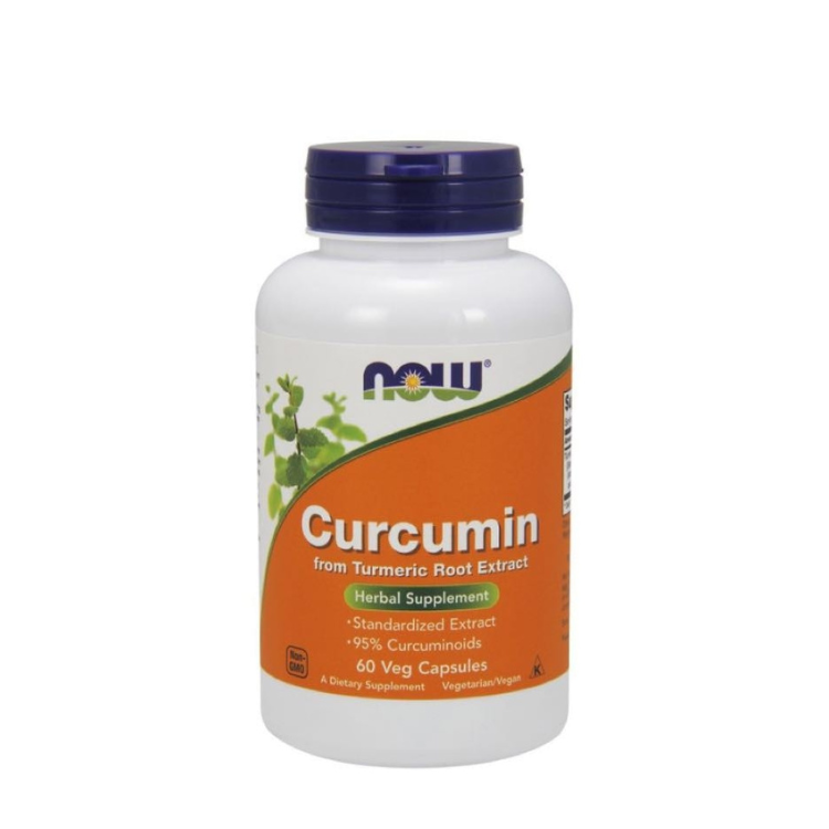 Turmeric Curcumin - 60 Cápsulas Vegetais Now
