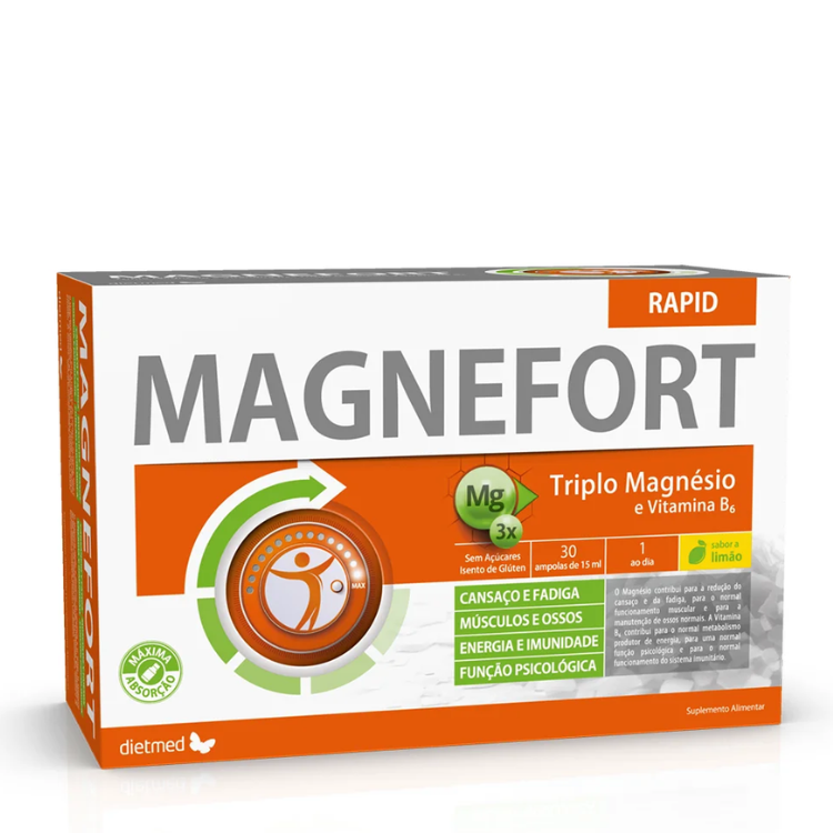 Magnefort Rapid 30 ampolas
