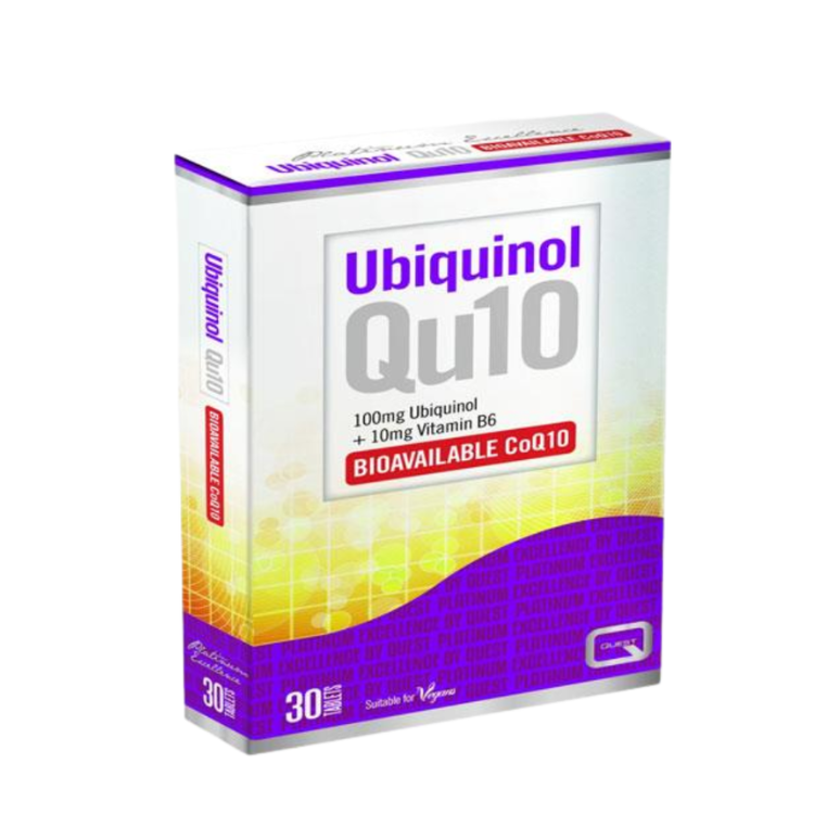 UBIQUINOL Q10 30 COMPRIMIDOS VEGAN QUEST