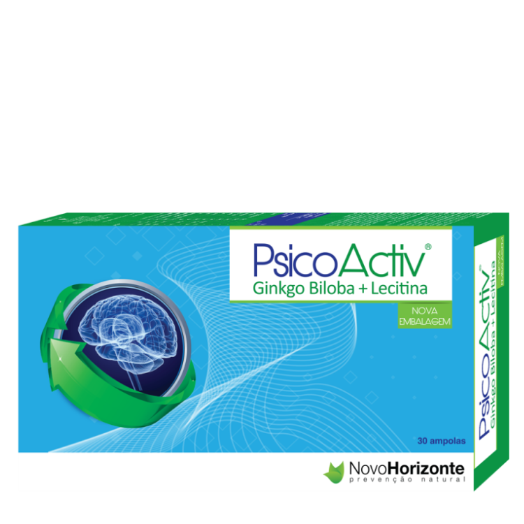 PSICO ACTIV GINKGO BILOBA + LECITINA 30 AMPOLAS