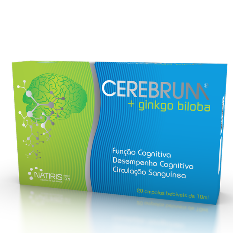 Cerebrum + Ginkgo Biloba 30 Ampolas