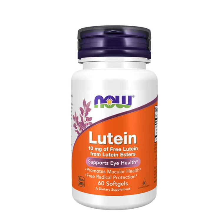 LUTEIN ESTERS 60 CAPSULAS 10MG NOW