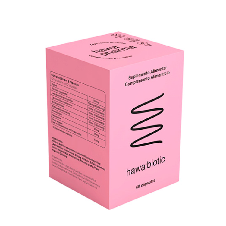 HAWA BIOTIC - 60 capsulas hawa pharma