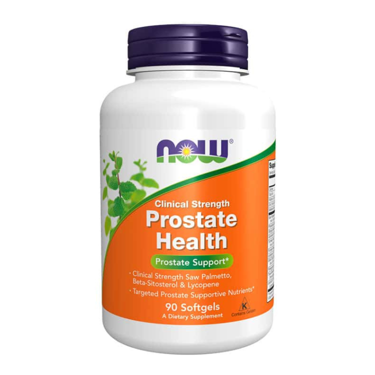 Prostate Health - 90 Cápsulas Vegetais Now