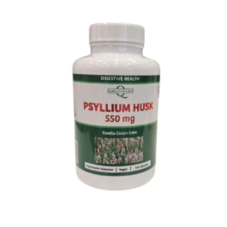 Psyllium Husk - 550 mg
