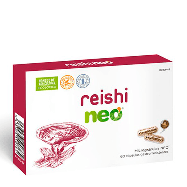Reishi Neo - 60 Cápsulas Gastroresistentes Mico Neo