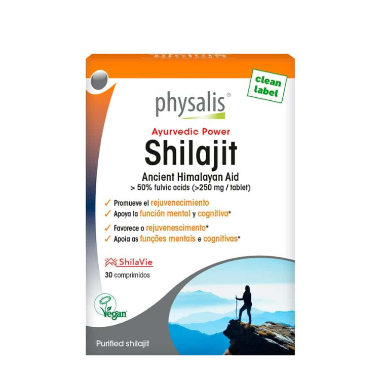 Shilajit 30 comprimidos Physalis