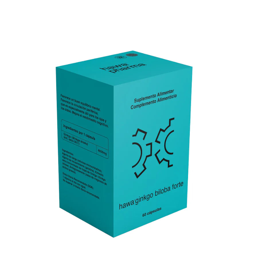 HAWA GINKGO BILOBA FORTE - 60 capsulas hawa farma