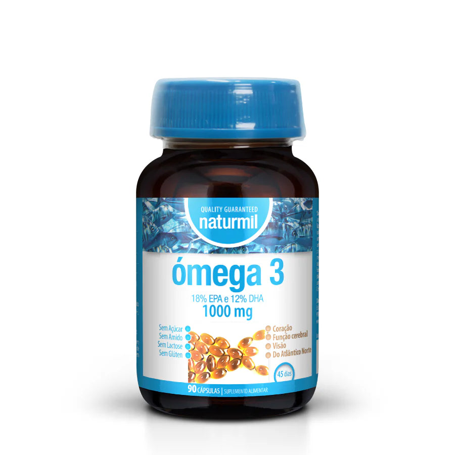 Ómega 3 1000mg - 90 Cápsulas Naturmil