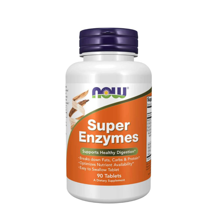 Super Enzymes - 90 Comprimidos Now