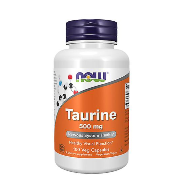 TAURINE 500mg 100 CAPSULAS