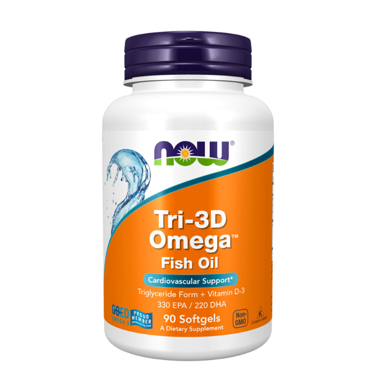 TRI- 3D: OMEGA + VITAM.D3 (330EPA/220DHA) - 90 CAPSULAS