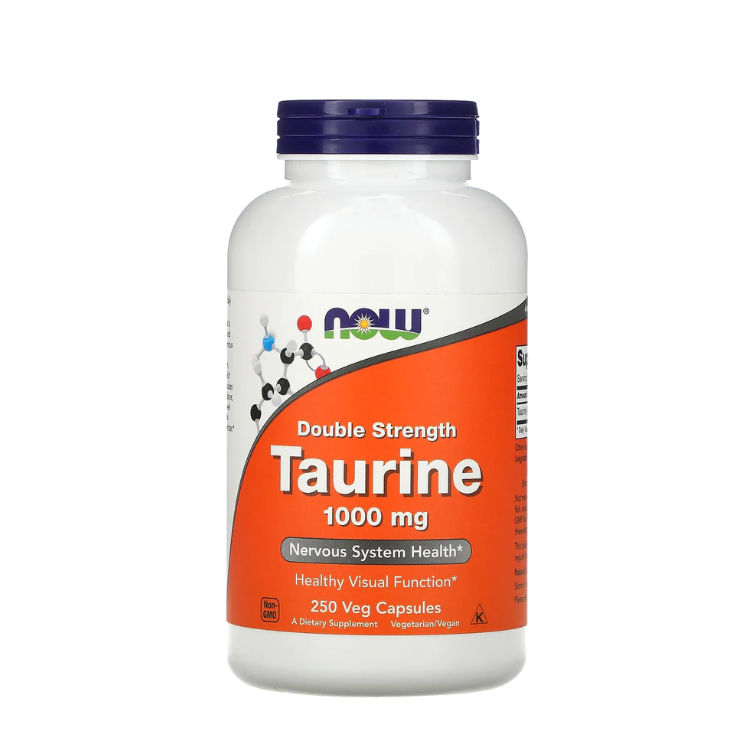 Taurine 1000mg 250vcaps Now