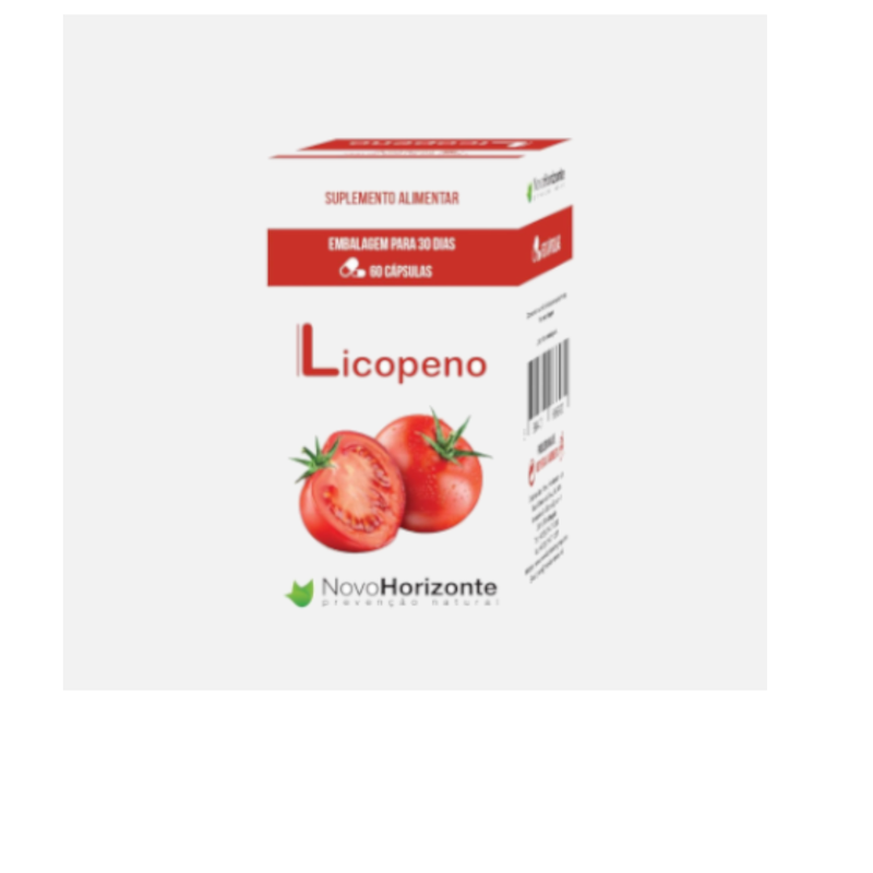 Licopeno – 60 cápsulas – Novo Horizonte