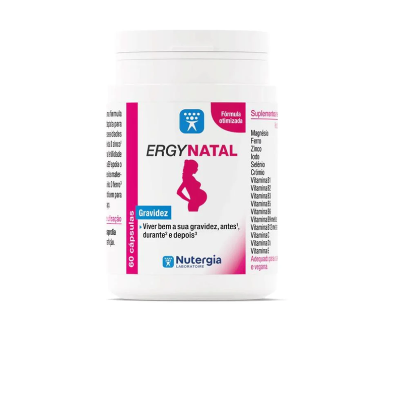 ErgyNatal – 60 cápsulas – Nutergia