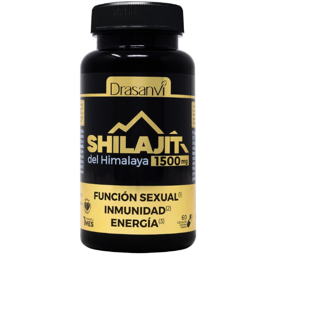 Shilajit – 60 cápsulas – Drasanvi