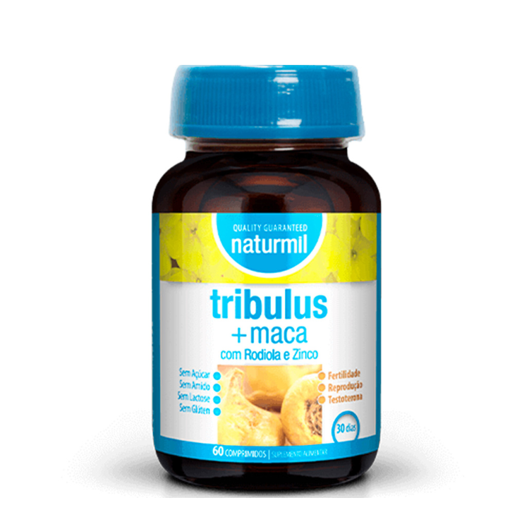 Tribulus + Maca - 60 Comprimidos Naturmil