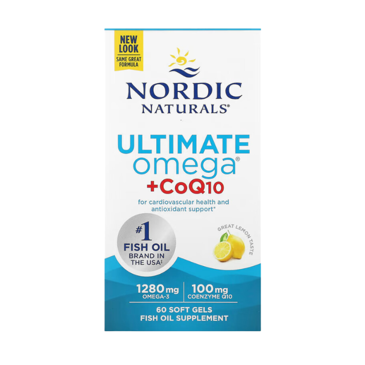 Ultimate Omega + Coq10 60 Soft Gels