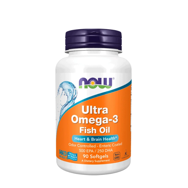 Ultra Omega 3 Fish Oil - 90 Cápsulas Now