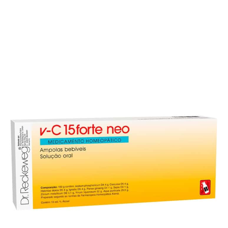 V-C 15 Forte Neo - 24 Ampolas Dr. Reckeweg