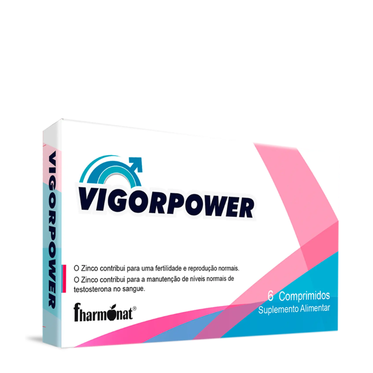 Vigor Power - 6 Comprimidos Fharmonat