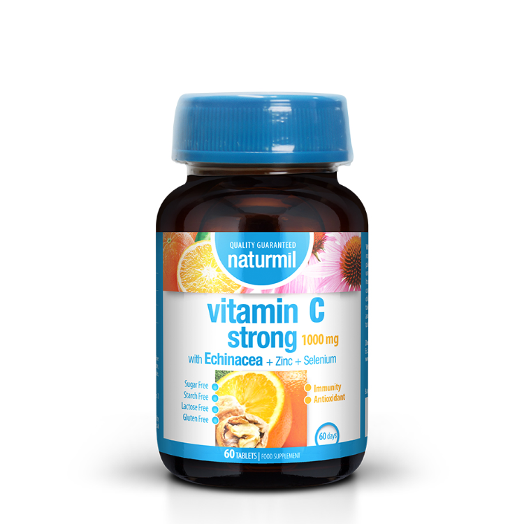 Vitamina C Strong 1000mg - 60 Comprimidos