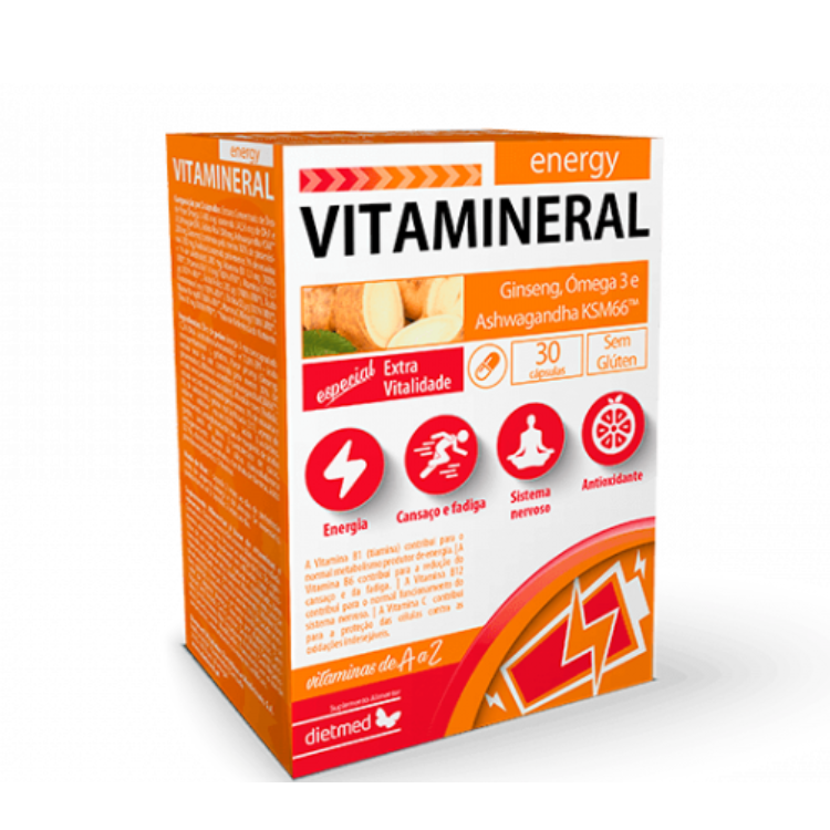 Vitamineral Energy 30cps