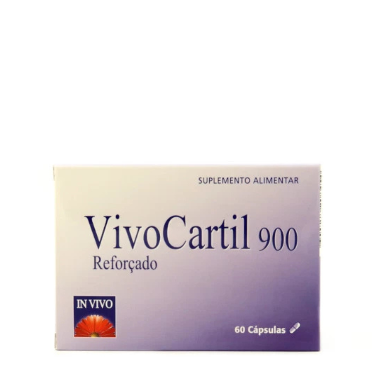 VivoCartil 900 Reforçado - 60 capsulas InVivo