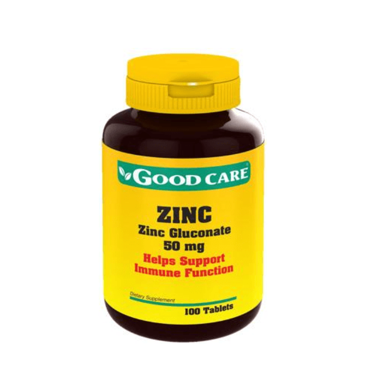 Zinco 50mg - 100 Comprimidos Good Care