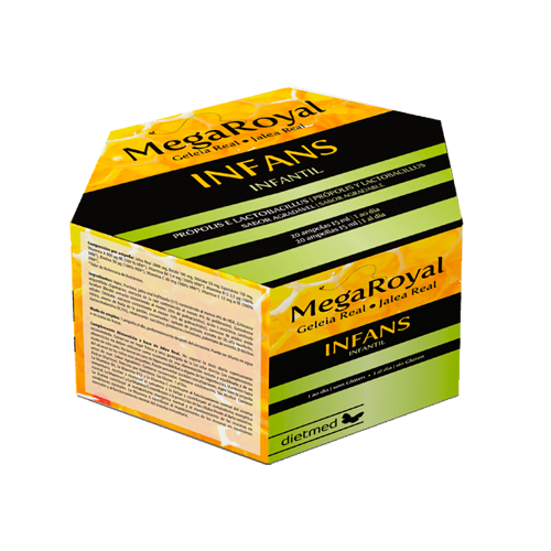 Mega Royal Infans - 20 ampolas Dietmed