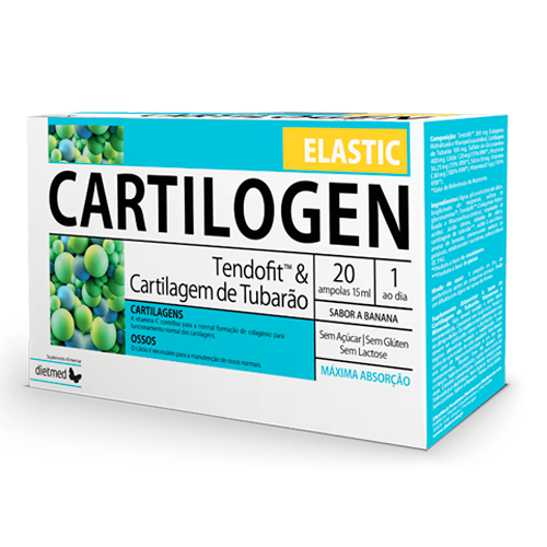 Cartilogen Elastic - 20 Ampolas Dietmed