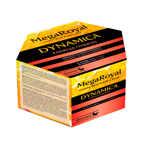 Mega Royal Dynamica - 20 ampolas Dietmed
