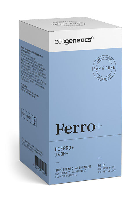 Ecogenetics Ferro+ - 60 capsulas