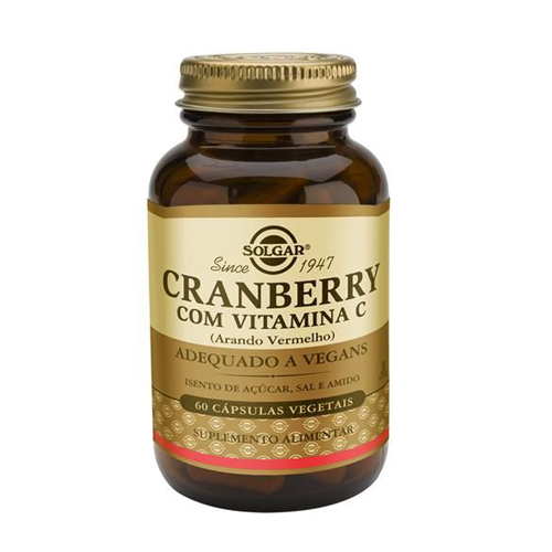 Cranberry whith vitamin C  60cap Solgar