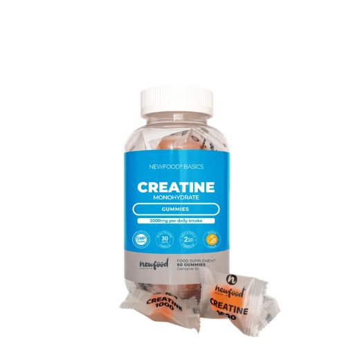 CREATINA MONOIDRATADA  60 GOMAS NEW FOODS