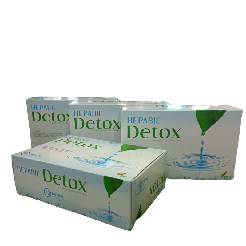 Pack Hepabil Detox   "Leve 4 - Pague 3"   30 ampolasx4