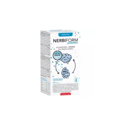 NERBIFORM PROBIOTICS EIXO INTESTINO-CÉREBRO 60 CÁPSULAS