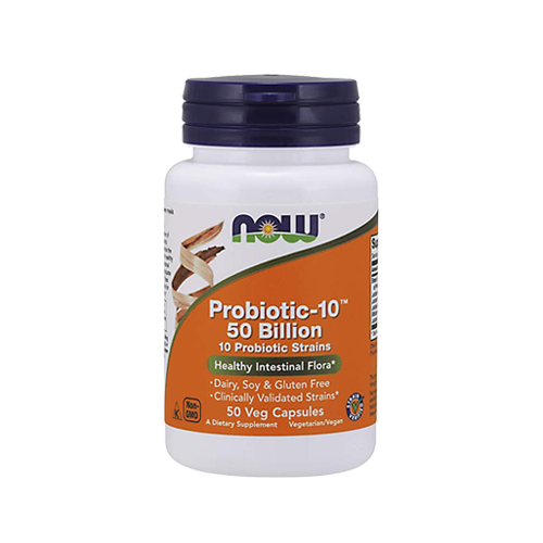 Probiotic-10 50 Billion - 50 Cápsulas Now