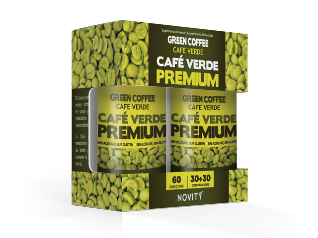 CAFE VERDE PREMIUM | (30+30) COMPRIMIDOS