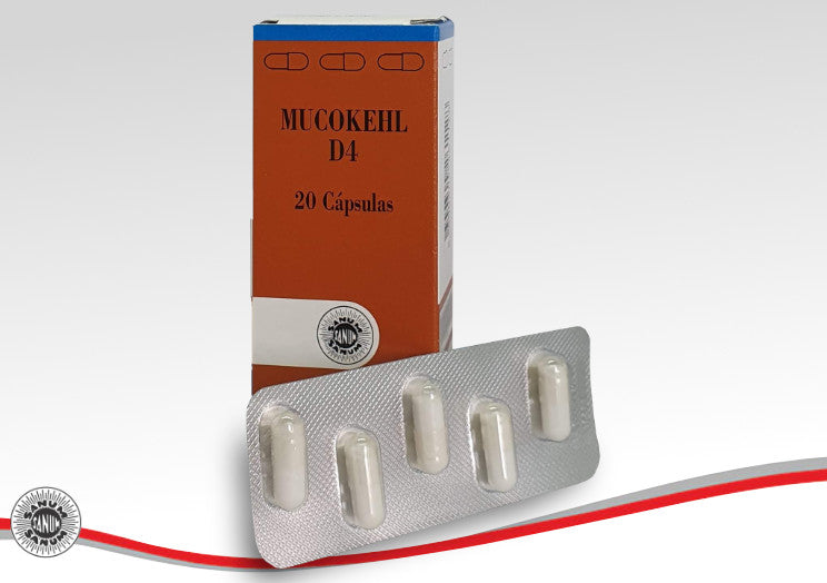 MUCOKEHL® D4 Cápsulas SANUM