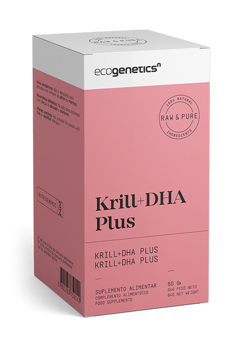 Ecogenetics N Krill + DHA Plus - 60 Cápsulas Nutrigenomic