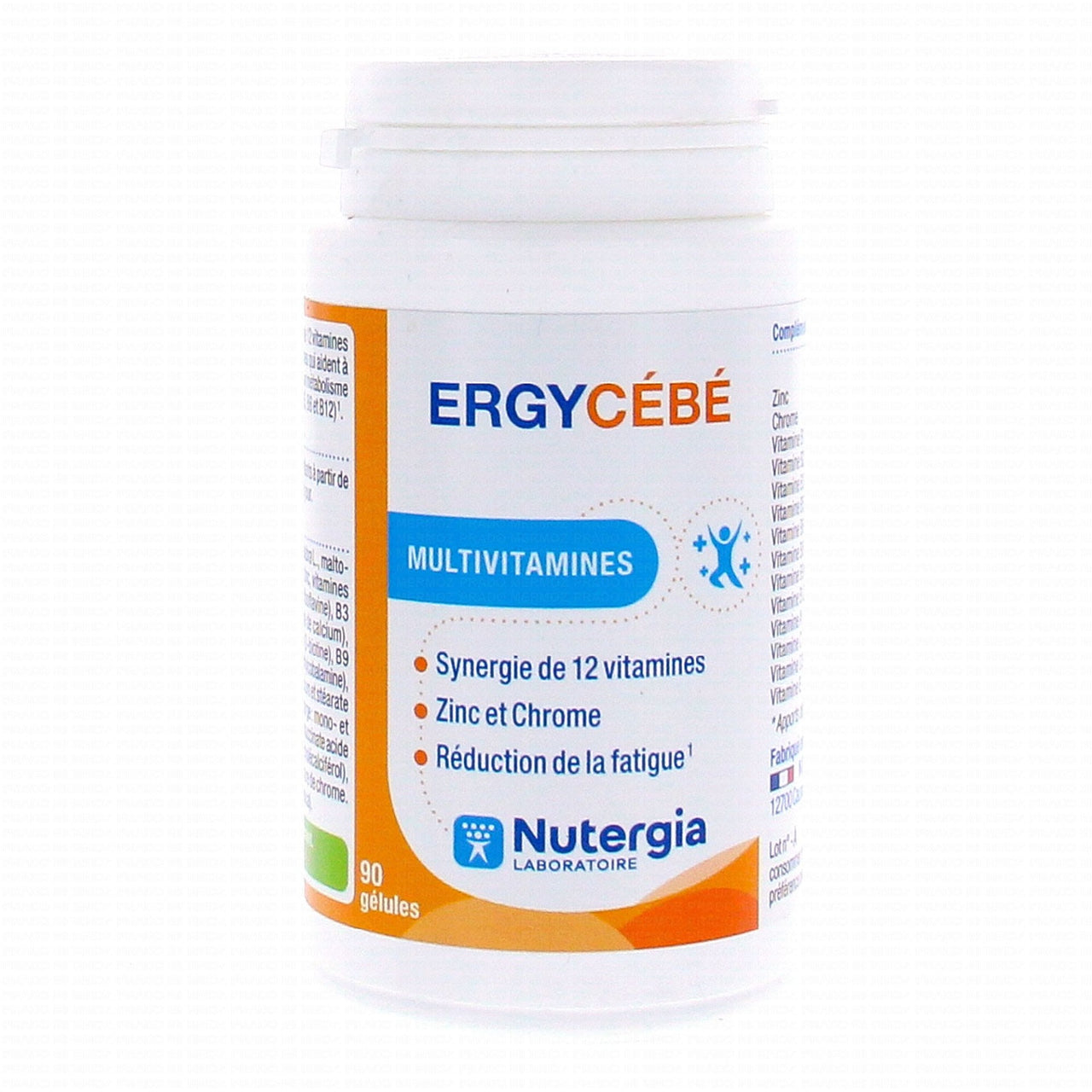 Ergycebe - 90 capsulas Nutergia