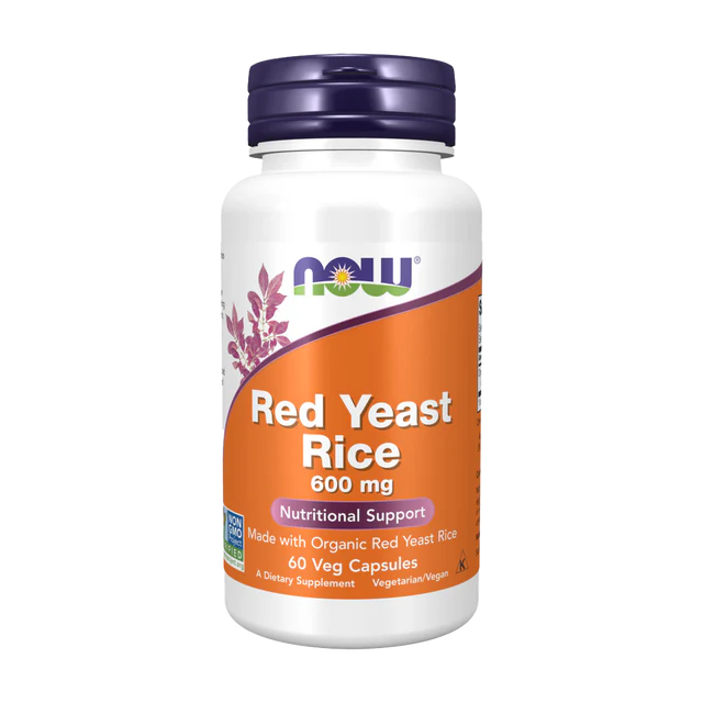 RED YEAST RICE 600MG - 60 CAPS NOW