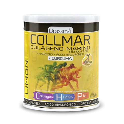 Collmar Colagénio Magnésio Cúrcuma - Limão 300g Drasanvi