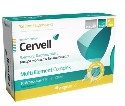 CERVELL 30 AMPOLAS - VEGAFARMA