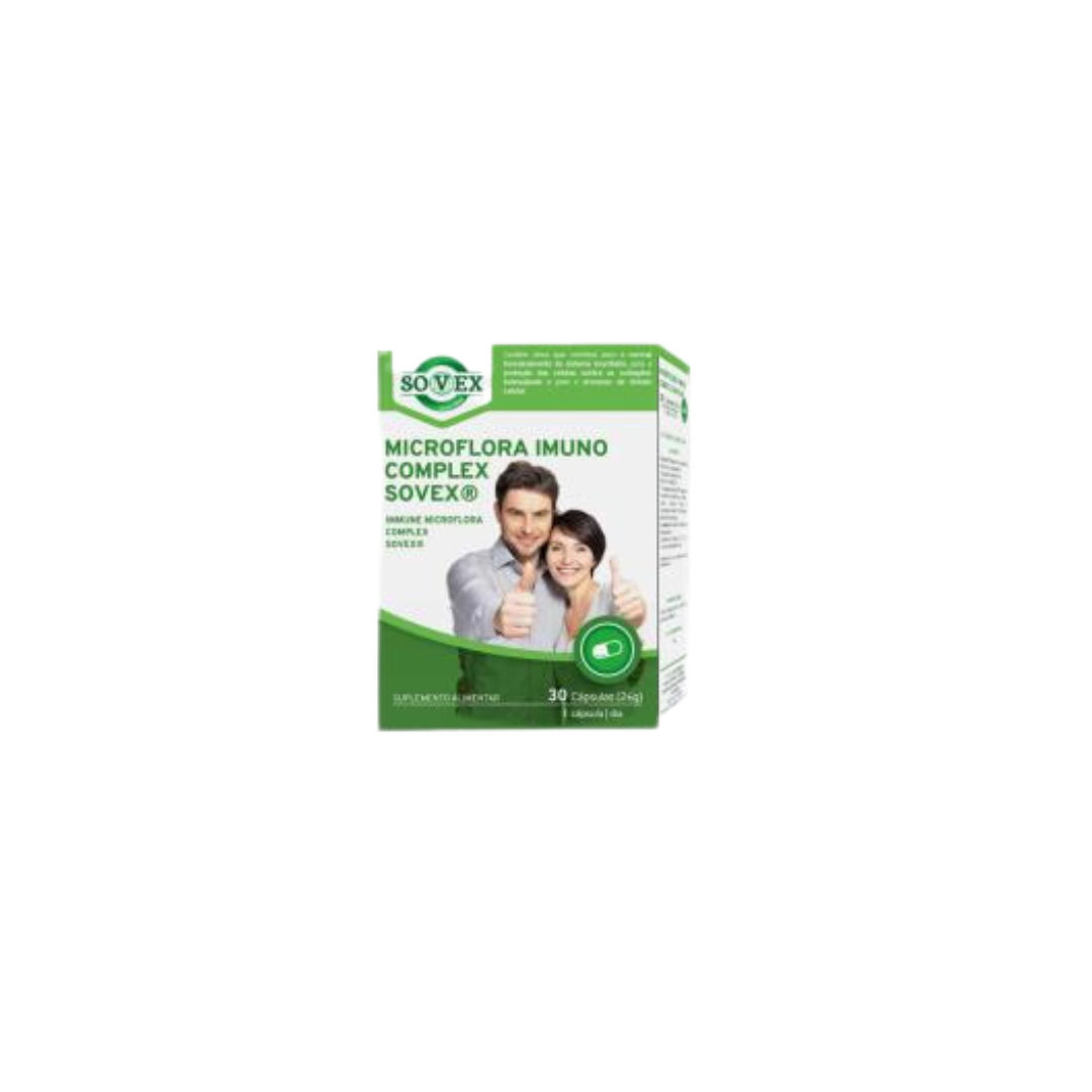 MICROFLORA IMUNO COMPLEX SOVEX 30 CAPSULAS